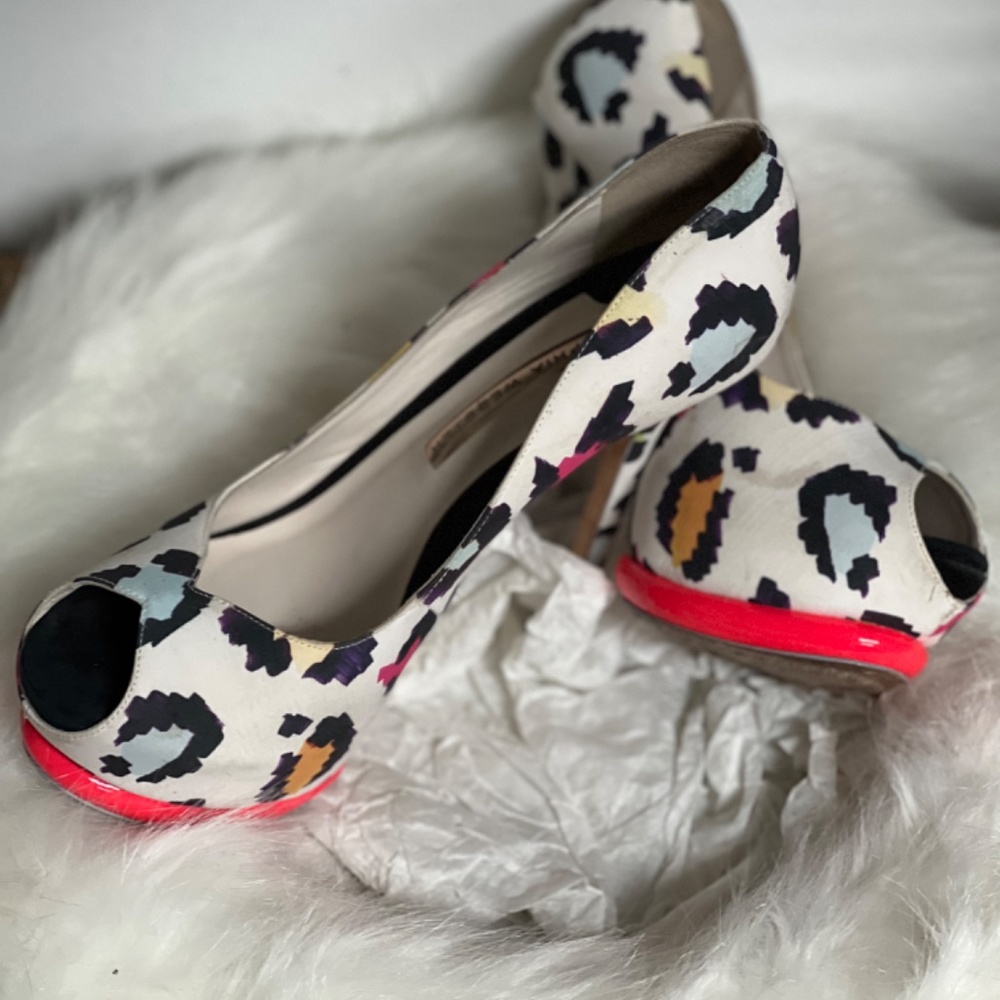 Sophia Webster Neon Heels - Picture 5 of 5